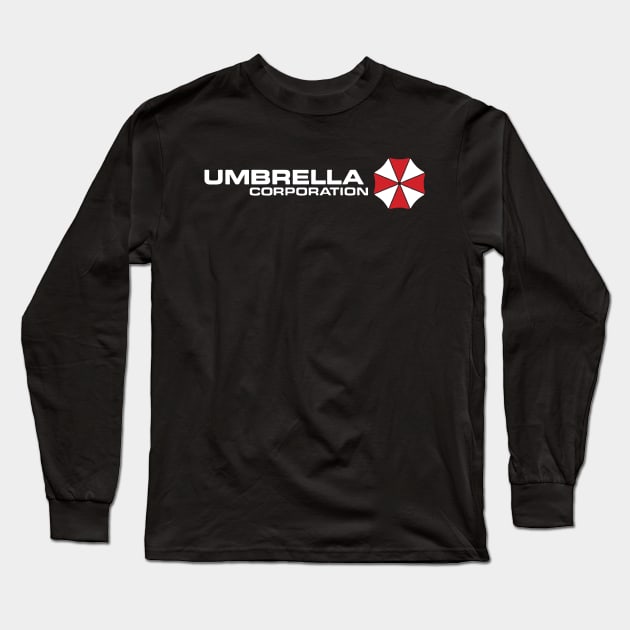 Umbrella Corporation Long Sleeve T-Shirt by Alfons